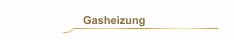 Gasheizung
