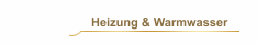 Heizung & Warmwasser
